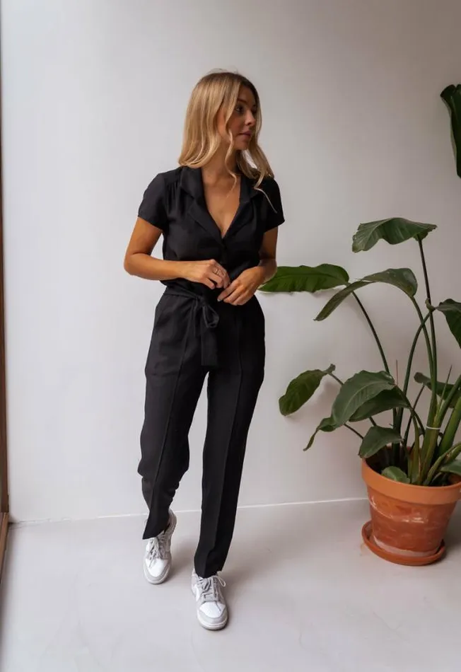 Easy Clothes Black Rico Jumpsuit Black Women039s Clothing Dresses Easy Clothes Black Rico Jumpsuit Black Women039s Clothing Dresses