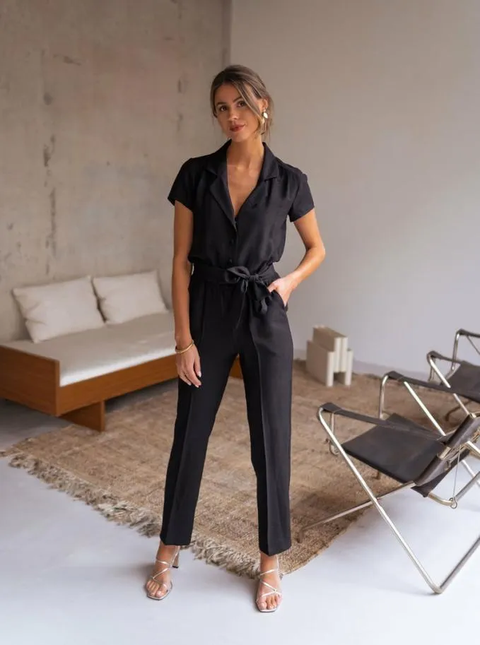 Easy Clothes Black Rico Jumpsuit Black Women039s Clothing Jumpsuits and Rompers Easy Clothes Black Rico Jumpsuit Black Women039s Clothing Jumpsuits and Rompers