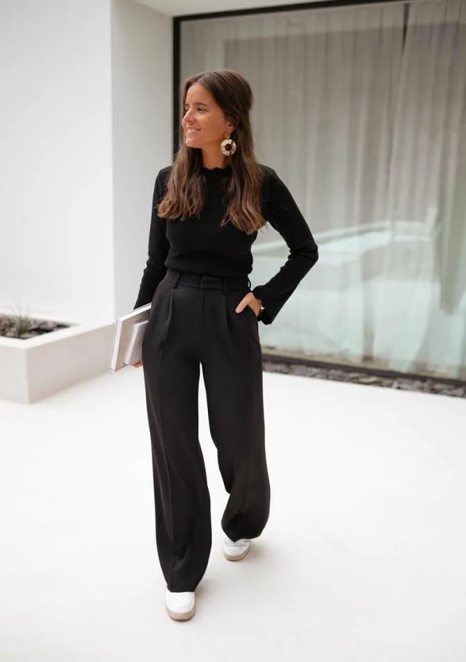 Easy Clothes Black Victor Pants Black Women039s Clothing Pants and Jeans