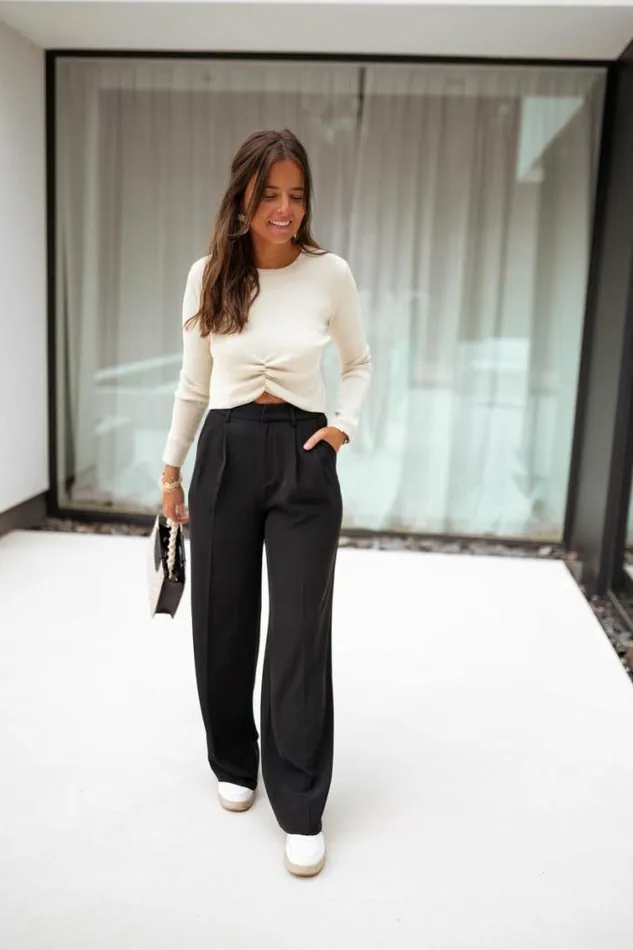 Easy Clothes Black Victor Pants Black Women039s Clothing Pants and Jeans