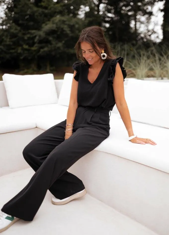 Easy Clothes Black Victor Pants Black Women039s Clothing Pants and Jeans