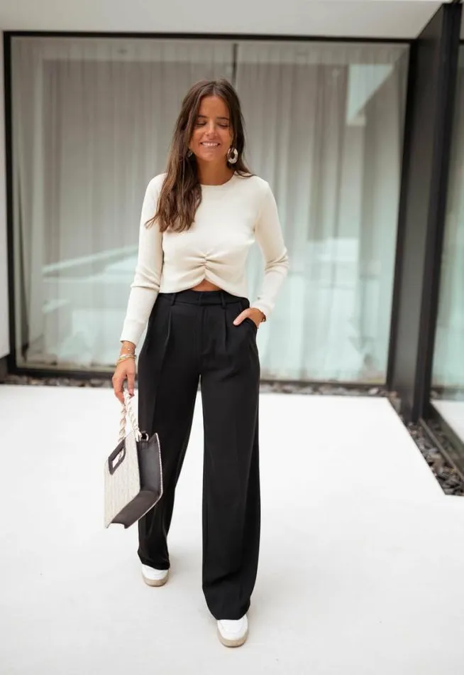 Easy Clothes Black Victor Pants Black Women039s Clothing Pants and Jeans