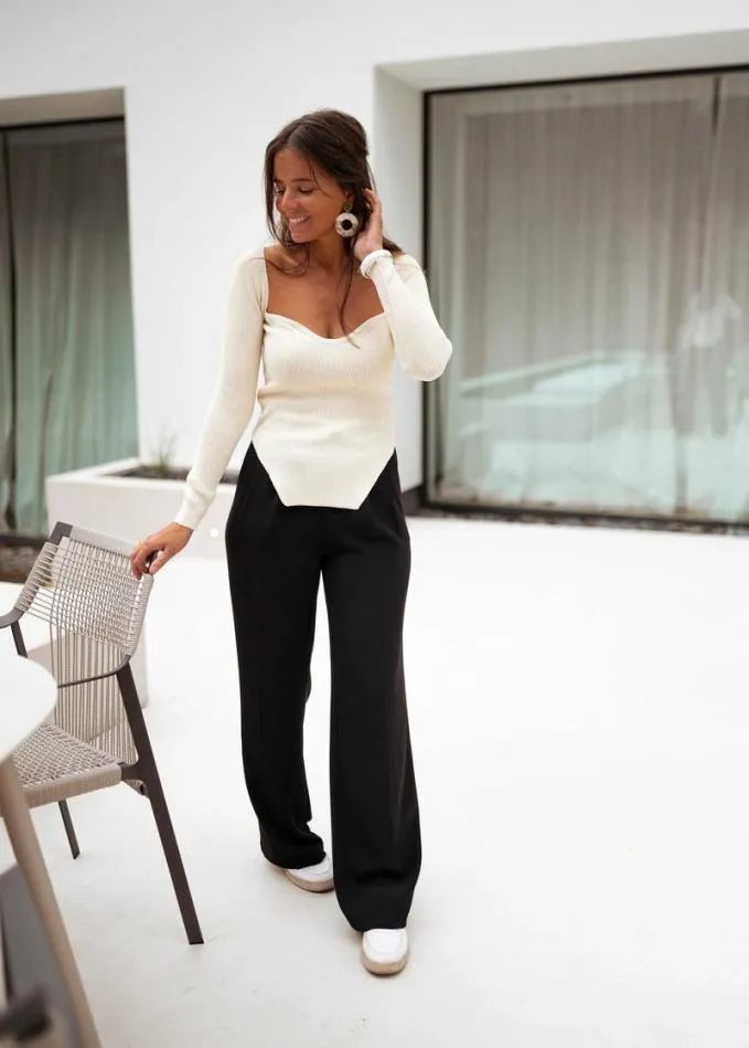 Easy Clothes Black Victor Pants Black Women039s Clothing Pants and Jeans