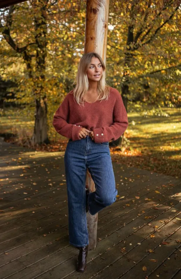 Easy Clothes Brick Leonie Sweater Women039s Clothing Sweaters