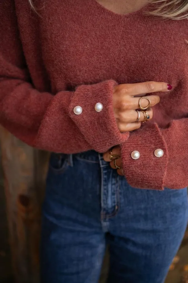 Easy Clothes Brick Leonie Sweater Women039s Clothing Sweaters