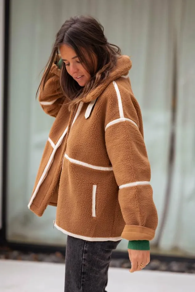 Easy Clothes Brown Nita Jacket Brown Women039s Clothing Jackets