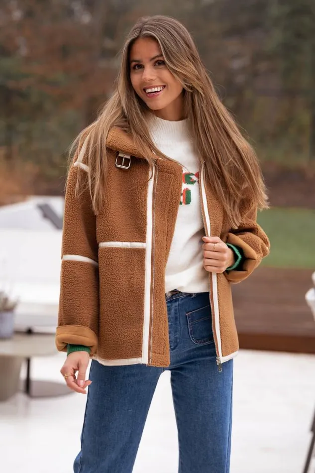Easy Clothes Brown Nita Jacket Brown Women039s Clothing Jackets