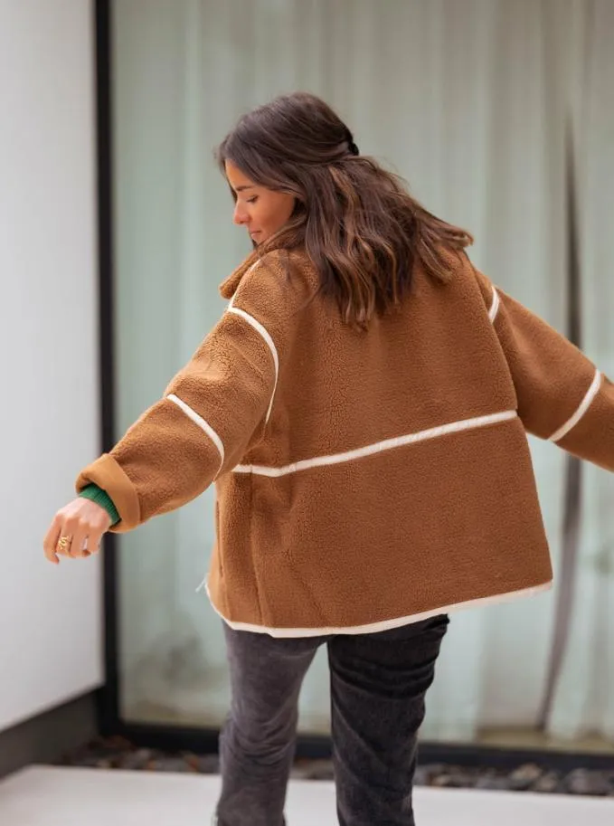 Easy Clothes Brown Nita Jacket Brown Women039s Clothing Jackets