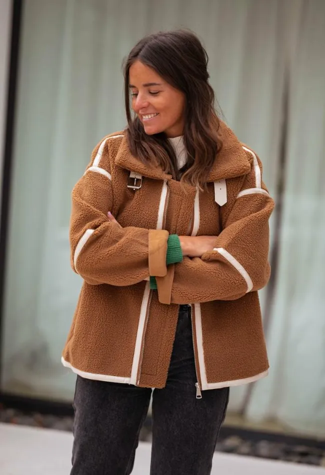 Easy Clothes Brown Nita Jacket Brown Women039s Clothing Jackets