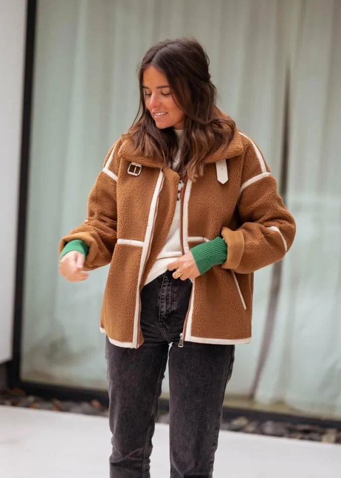 Easy Clothes Brown Nita Jacket Brown Women039s Clothing Jackets