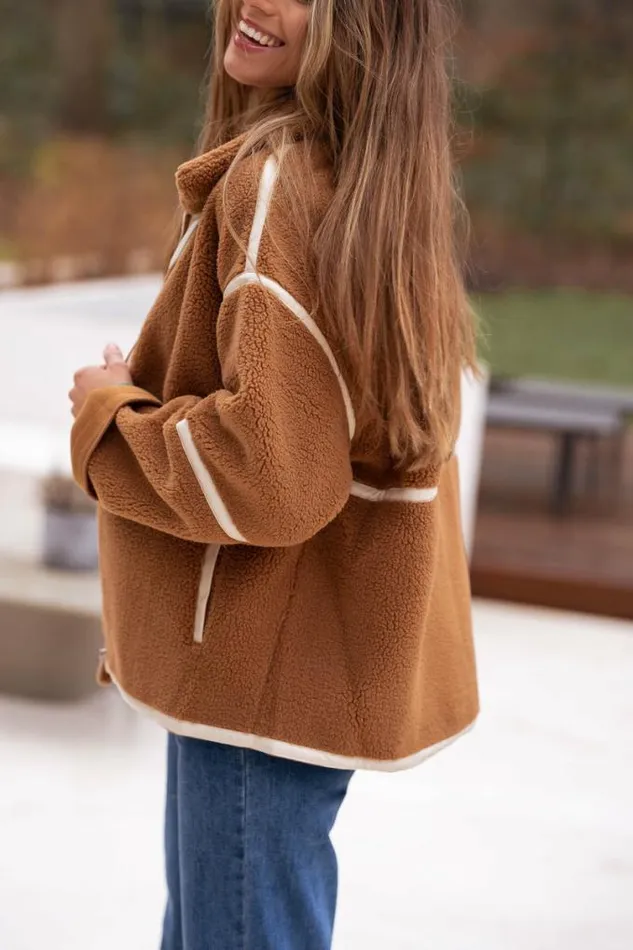 Easy Clothes Brown Nita Jacket Brown Women039s Clothing Jackets