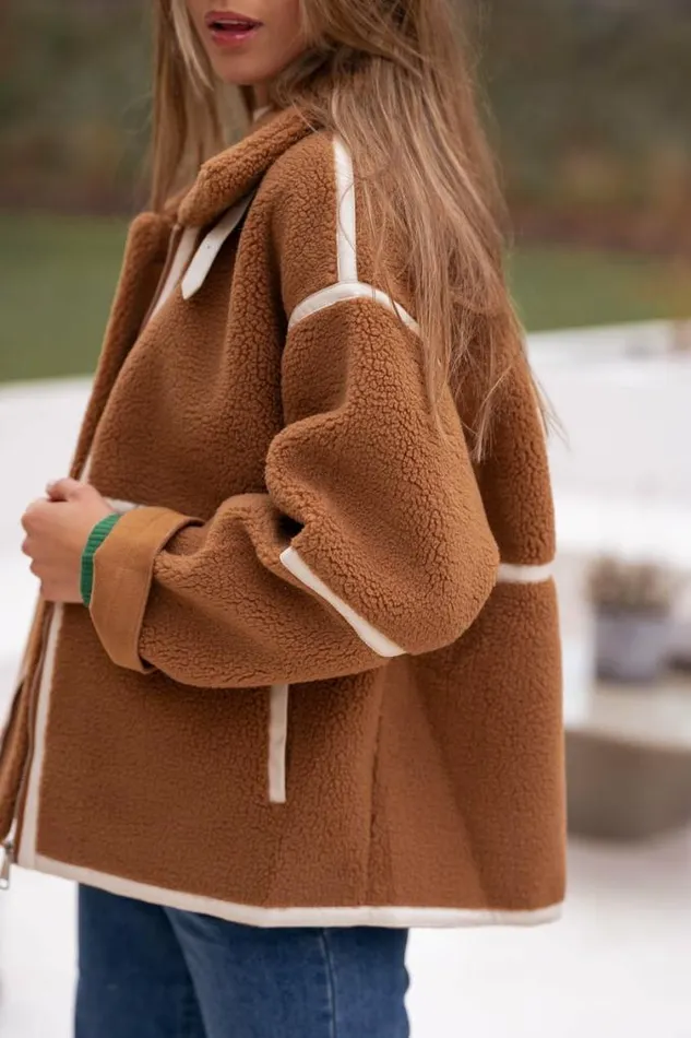Easy Clothes Brown Nita Jacket Brown Women039s Clothing Jackets