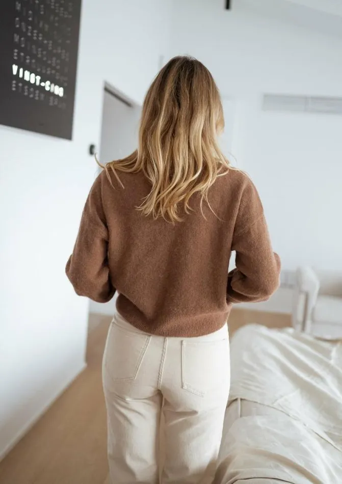 Easy Clothes Camel Jeff Sweater Camel Women039s Clothing Sweaters Easy Clothes Camel Jeff Sweater Camel Women039s Clothing Sweaters