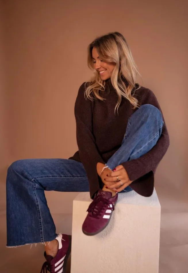 Easy Clothes Chocolate Aurele Sweater Women039s Clothing Sweaters