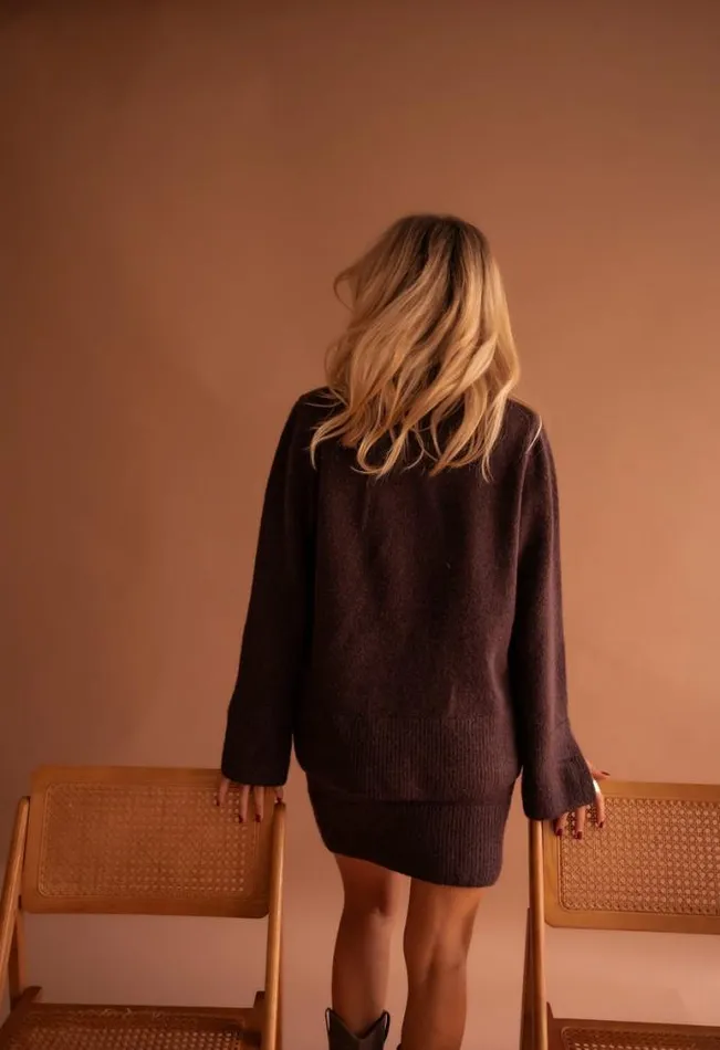 Easy Clothes Chocolate Aurele Sweater Women039s Clothing Sweaters