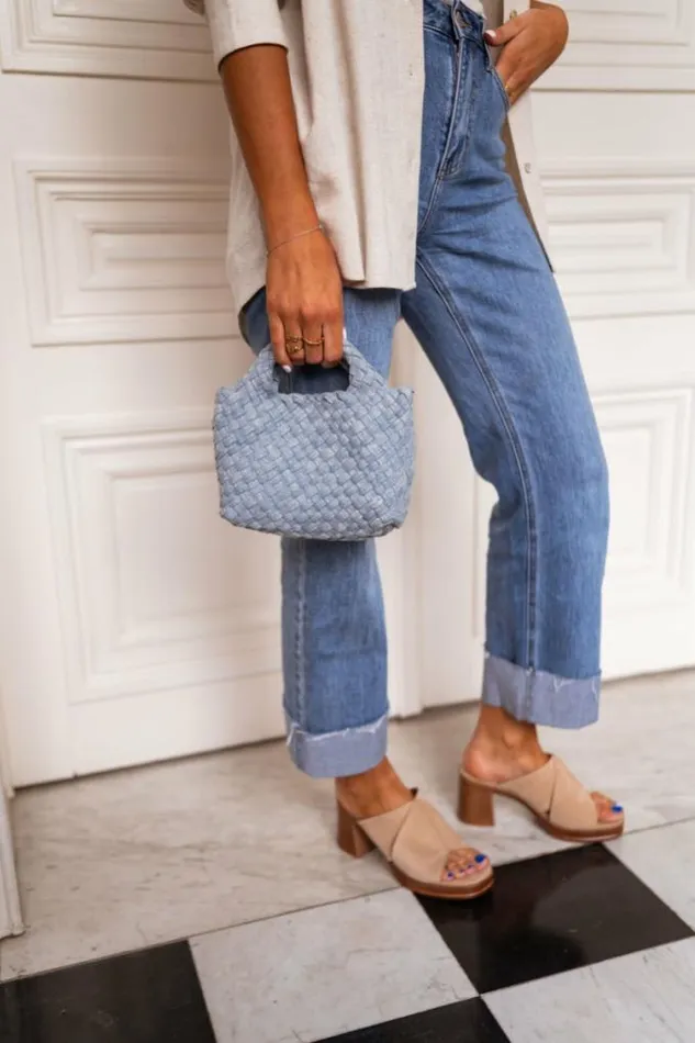 Easy Clothes Denim Carter Bag Denim Jewelry and Accessories Handbags