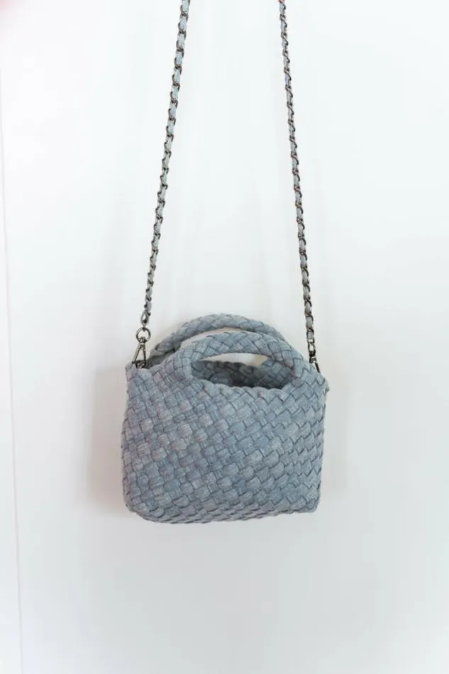 Easy Clothes Denim Carter Bag Denim Jewelry and Accessories Handbags Easy Clothes Denim Carter Bag Denim Jewelry and Accessories Handbags