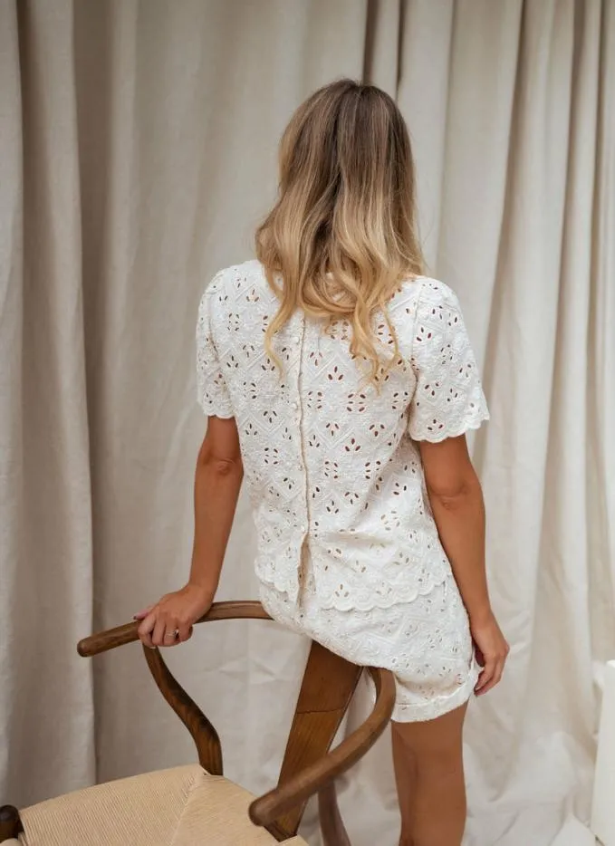 Easy Clothes Ecru Aja Blouse Women039s Clothing Blouses Easy Clothes Ecru Aja Blouse Women039s Clothing Blouses
