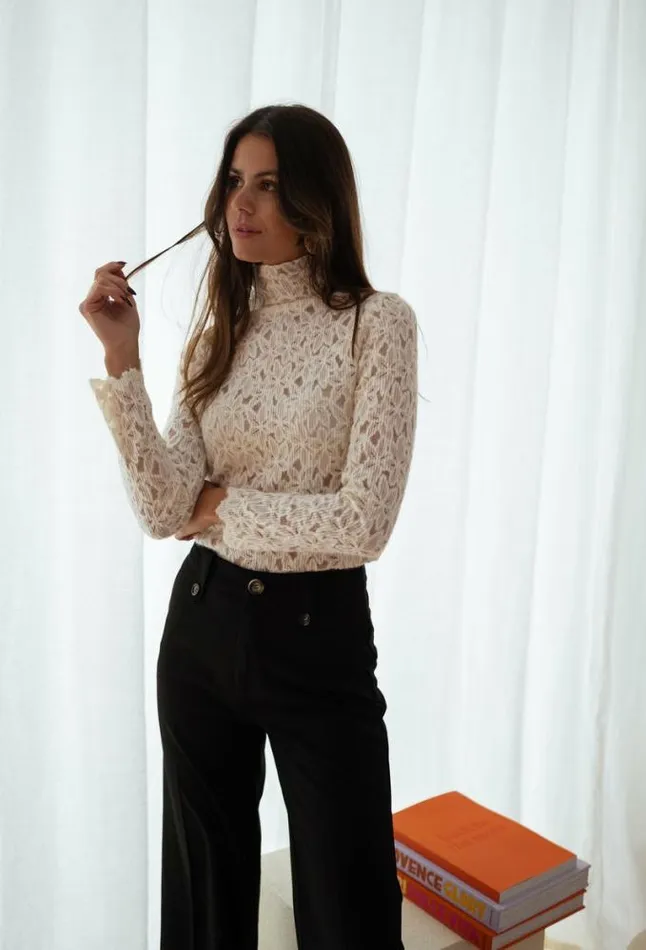 Easy Clothes Ecru Anais Blouse Ecru Women039s Clothing Blouses