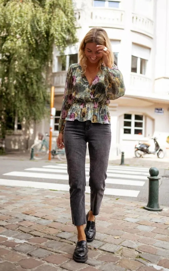 Easy Clothes Floral Aidan Blouse Floral Women039s Clothing Blouses