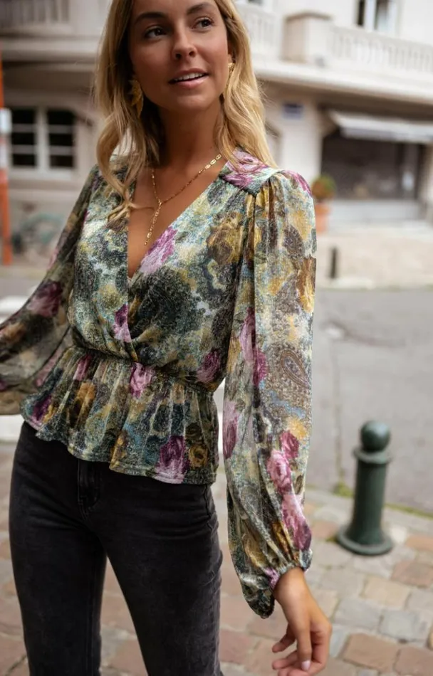 Easy Clothes Floral Aidan Blouse Floral Women039s Clothing Blouses