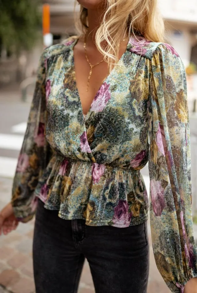 Easy Clothes Floral Aidan Blouse Floral Women039s Clothing Blouses