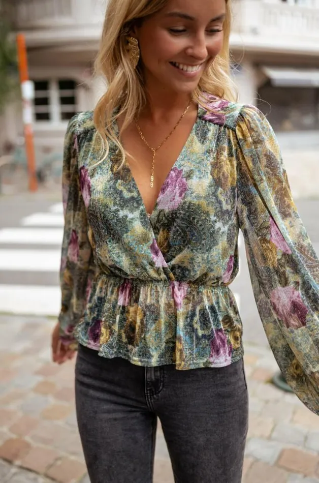 Easy Clothes Floral Aidan Blouse Floral Women039s Clothing Blouses