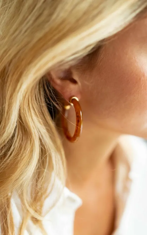 Easy Clothes Golden Bruna Earrings Jewelry and Accessories Earrings