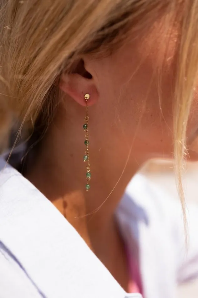 Easy Clothes Golden Ferd Earrings Jewelry and Accessories Earrings