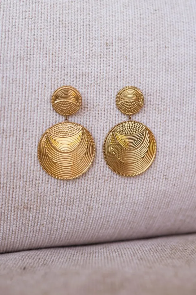 Easy Clothes Golden Gory Earrings Jewelry and Accessories Earrings Easy Clothes Golden Gory Earrings Jewelry and Accessories Earrings