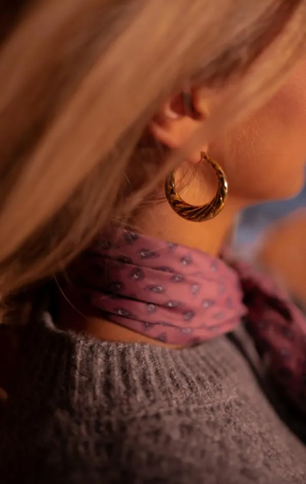 Easy Clothes Golden Koda Earrings Jewelry and Accessories Earrings