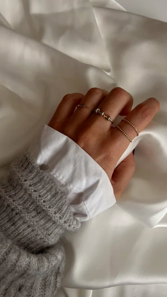 Easy Clothes Golden Landy Ring Jewelry and Accessories Rings Easy Clothes Golden Landy Ring Jewelry and Accessories Rings