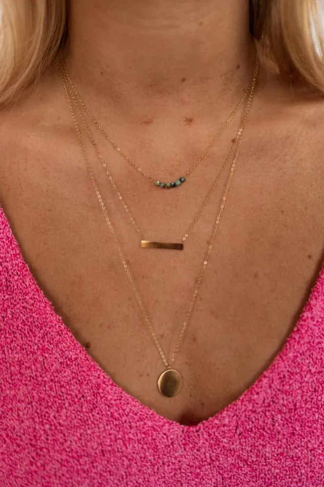 Easy Clothes Golden Leora Necklace Jewelry and Accessories Necklaces