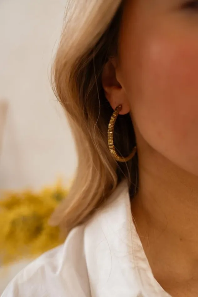 Easy Clothes Golden Meloe Earrings Jewelry and Accessories Earrings Easy Clothes Golden Meloe Earrings Jewelry and Accessories Earrings