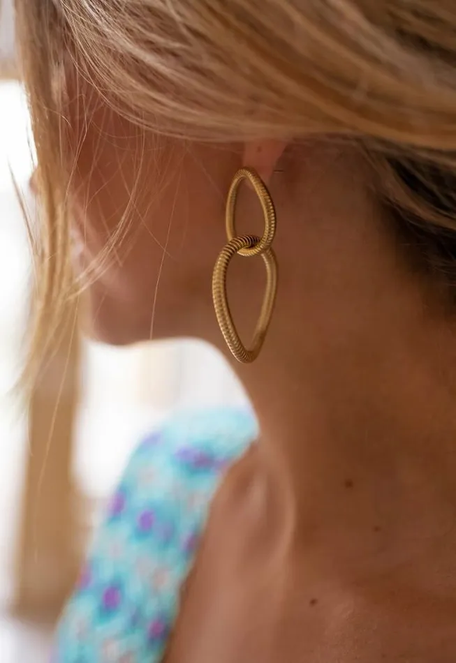 Easy Clothes Golden Mimi Earrings Jewelry and Accessories Earrings