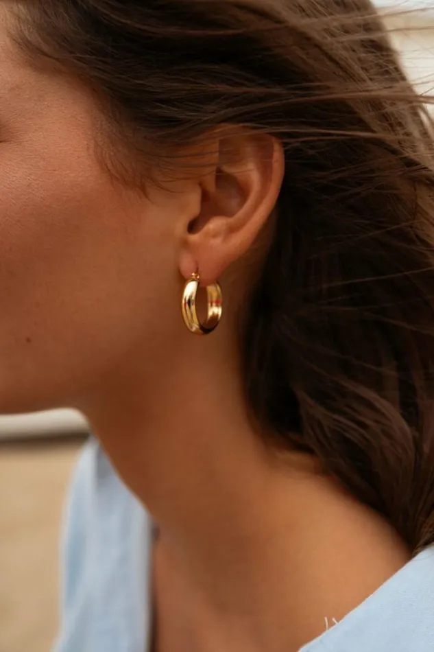 Easy Clothes Golden Sabry Earrings Jewelry and Accessories Earrings