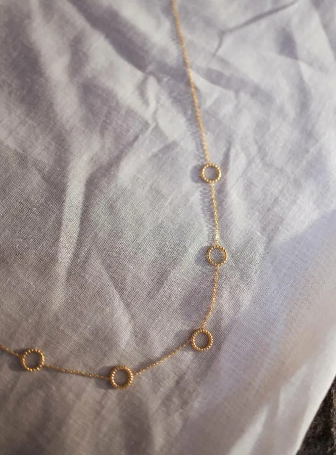 Easy Clothes Golden Siska Necklace Jewelry and Accessories Necklaces