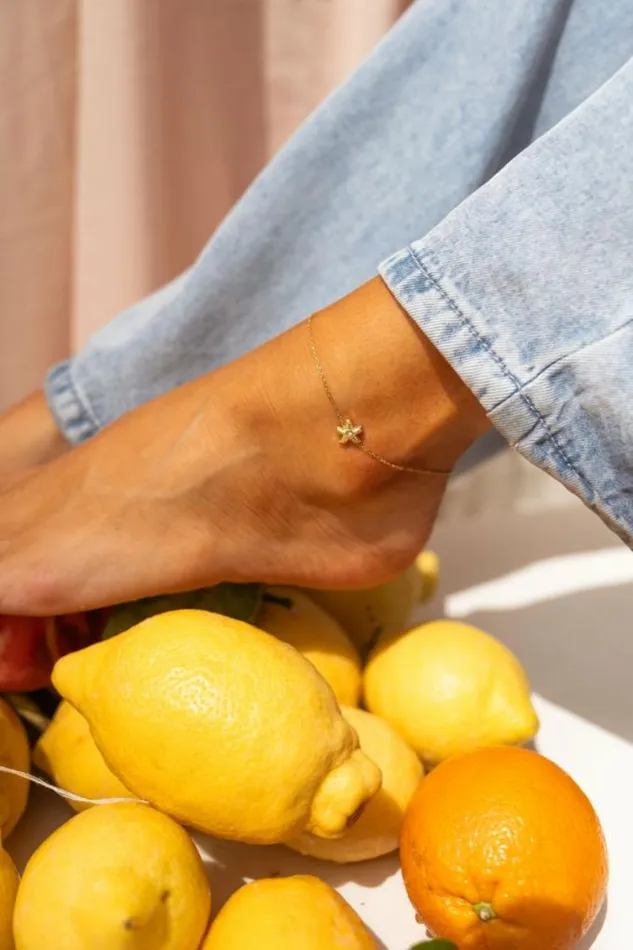 Easy Clothes Golden Star Anklet Jewelry and Accessories Bracelets Easy Clothes Golden Star Anklet Jewelry and Accessories Bracelets