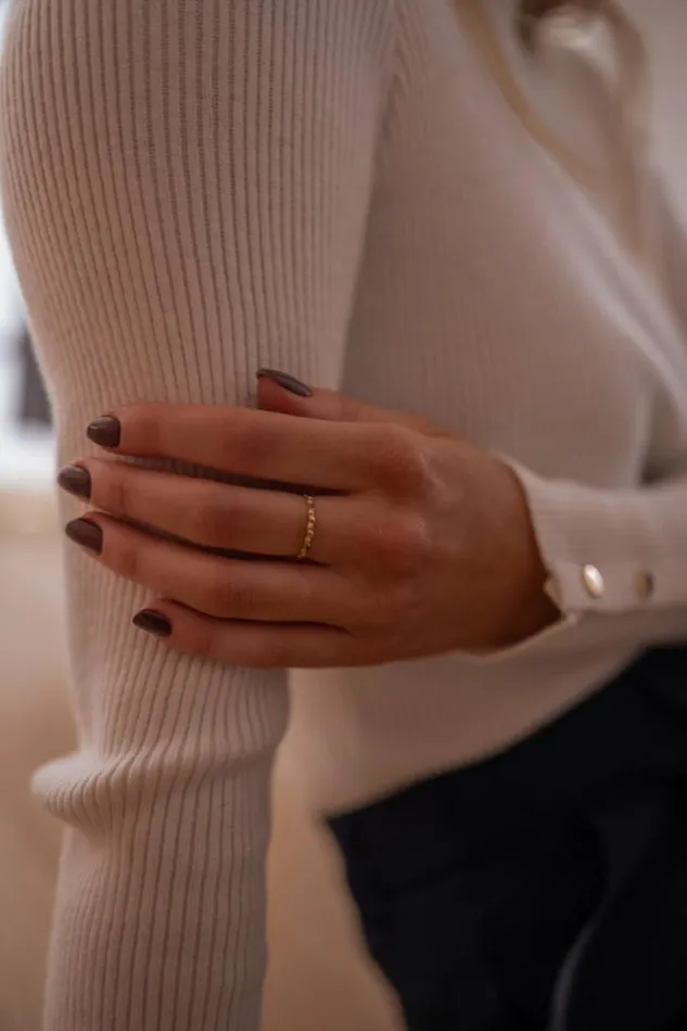 Easy Clothes Golden Wova Ring Jewelry and Accessories Rings