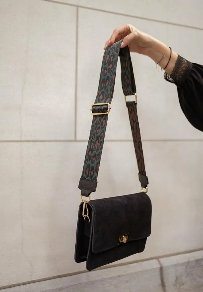 Easy Clothes Green And Brown Leopard Boya Bag Strap Green and Brown Jewelry and Accessories Handbags Easy Clothes Green And Brown Leopard Boya Bag Strap Green and Brown Jewelry and Accessories Handbags