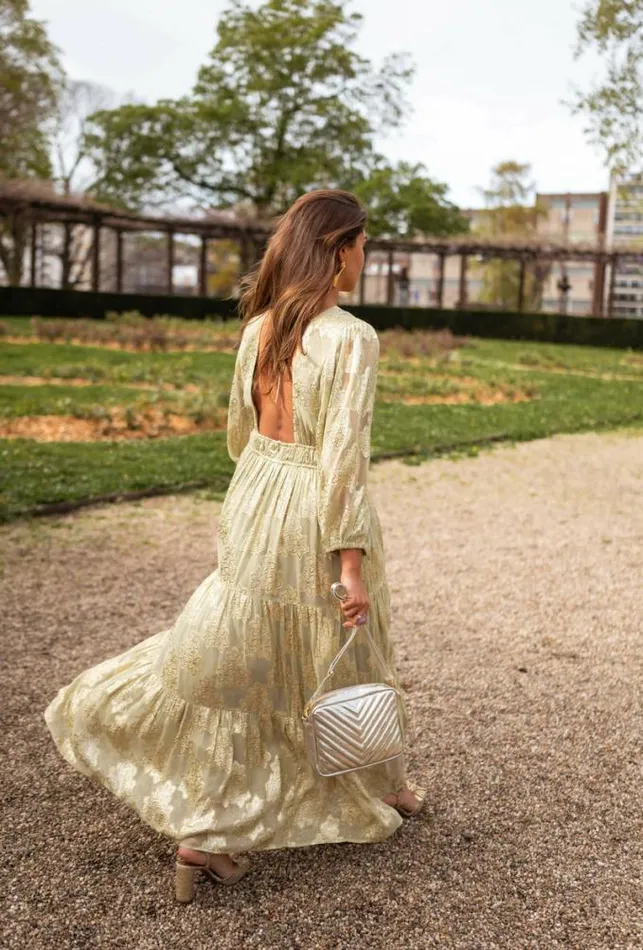 Easy Clothes Green And Golden Ezia Dress Women039s Clothing Dresses Easy Clothes Green And Golden Ezia Dress Women039s Clothing Dresses