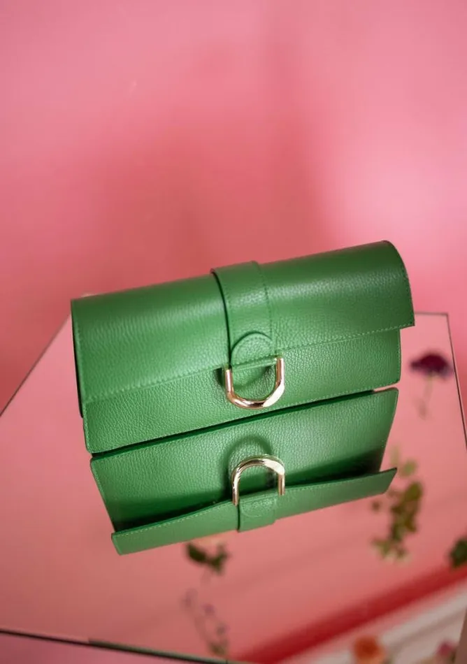 Easy Clothes Green Jama Bag Green Jewelry and Accessories Handbags