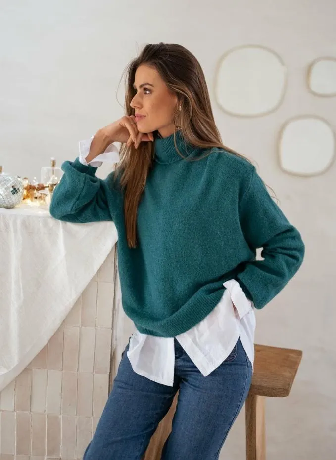 Easy Clothes Green Laurya Sweater Green Women039s Clothing Sweaters