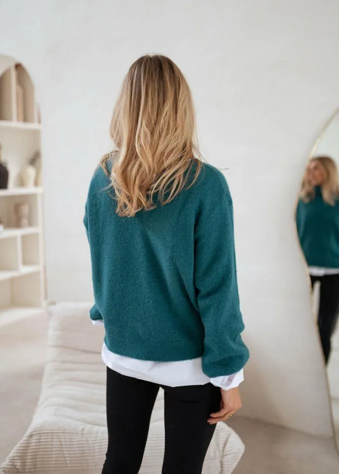 Easy Clothes Green Laurya Sweater Green Women039s Clothing Sweaters