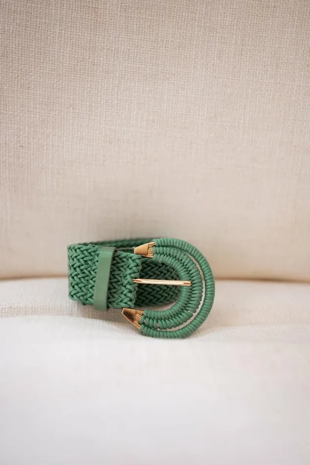 Easy Clothes Green Linna Belt Jewelry and Accessories Belts Easy Clothes Green Linna Belt Jewelry and Accessories Belts