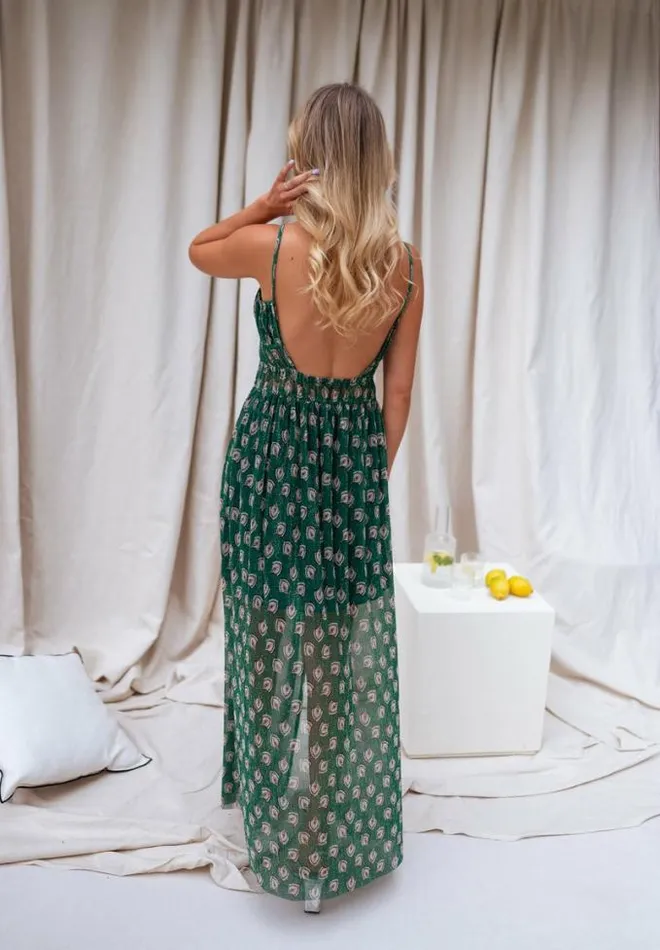 Easy Clothes Green Patterned Opera Dress Women039s Clothing Dresses Easy Clothes Green Patterned Opera Dress Women039s Clothing Dresses