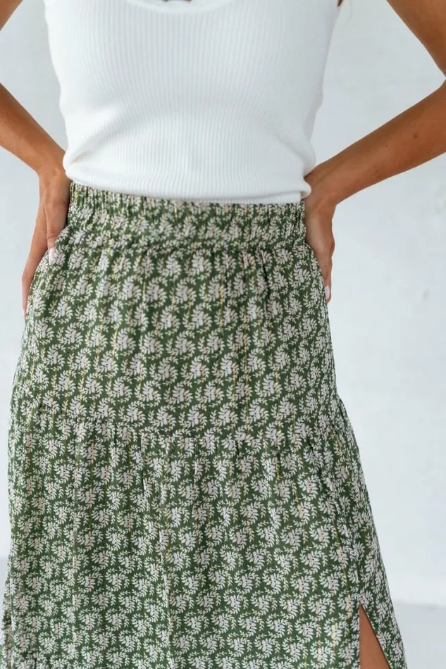 Easy Clothes Green Zoe Skirt Women039s Clothing Skirts Easy Clothes Green Zoe Skirt Women039s Clothing Skirts