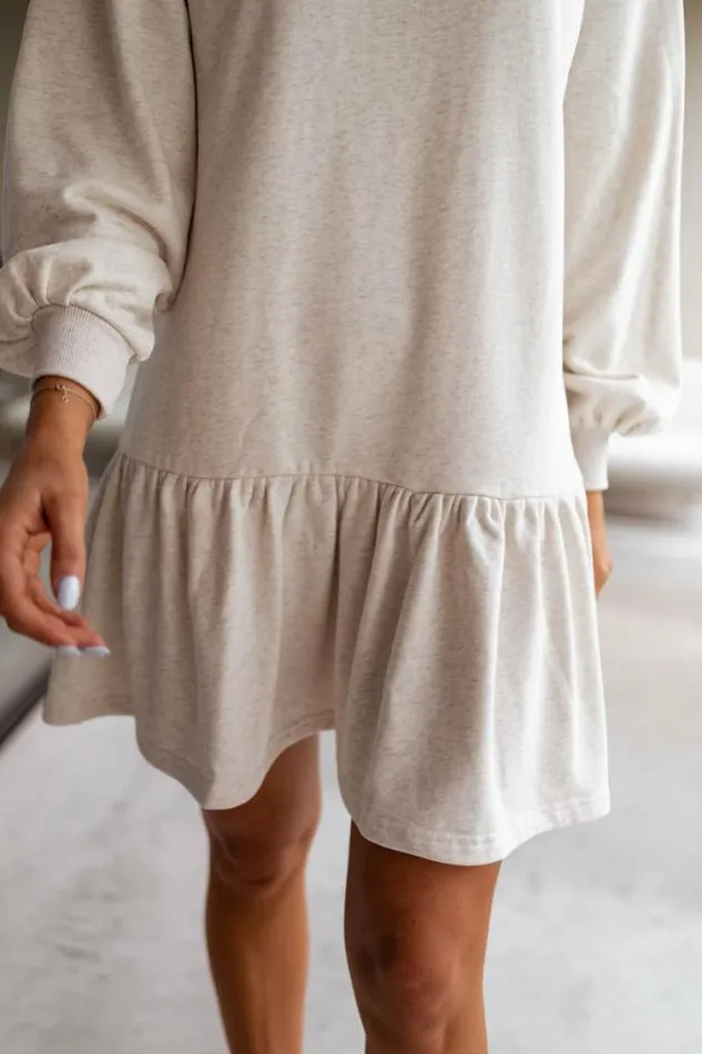 Easy Clothes Grey Bertina Sweater Dress Women039s Clothing Dresses