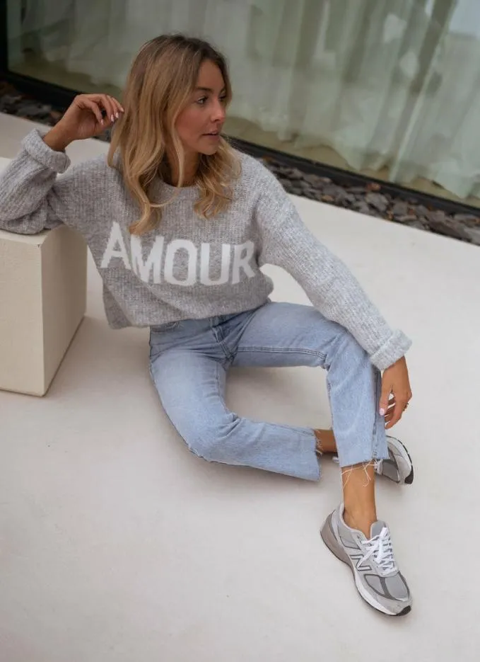 Easy Clothes Grey Dyno Sweater Women039s Clothing Sweaters