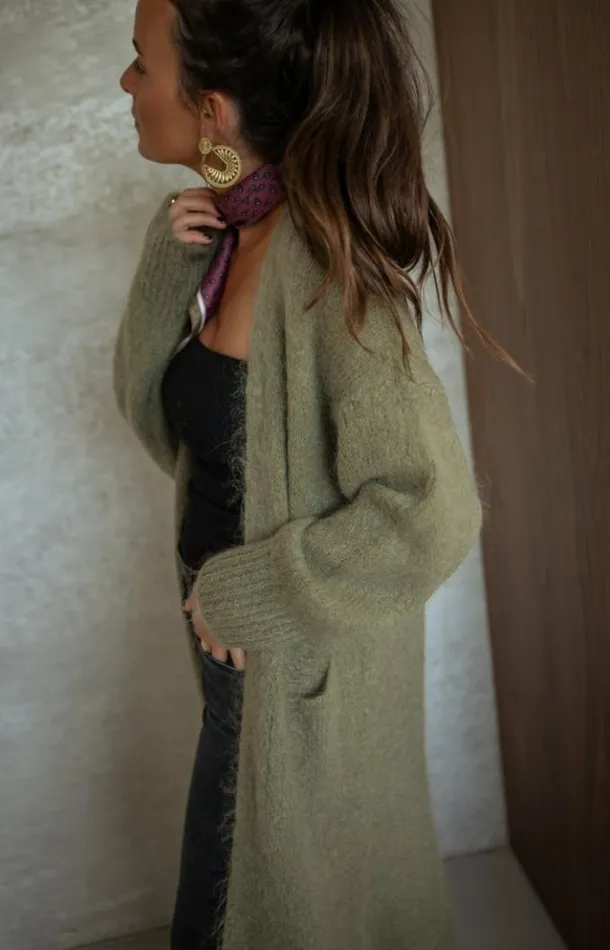 Easy Clothes Khaki Pelly Cardigan Women039s Clothing Cardigans